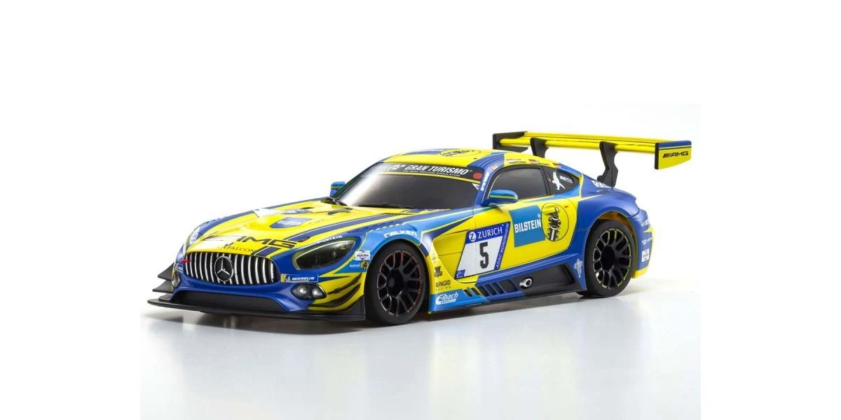 Kyosho Mini-Z RWD Mercedes AMG GT3 24h Nurburgring No5 2018 (W-MM/KT531P) 2 Kyosho Mini-Z RWD Mercedes AMG GT3 24h Nurburgring No5 2018 (W-MM/KT531P) - Image 2