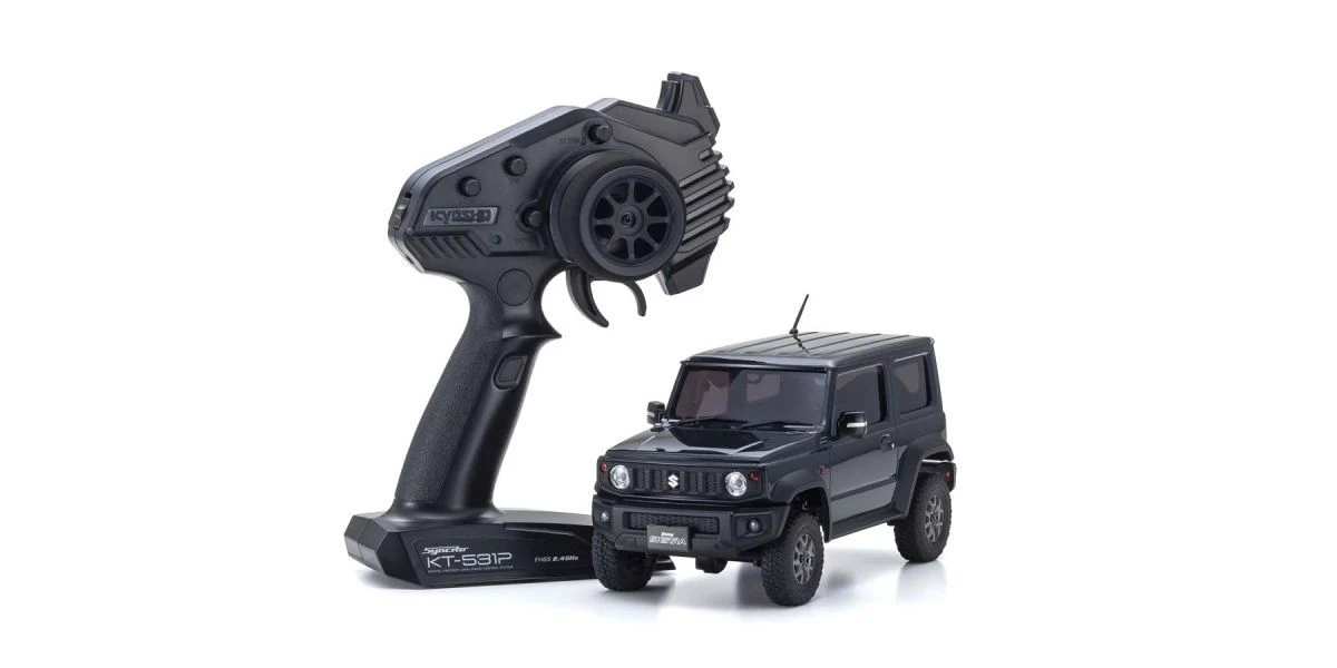 Kyosho Mini-Z 4X4 MX-01 Suzuki Jimny Sierra Black Pearl (w/KT531P) With LED 1 Kyosho Mini-Z 4X4 MX-01 Suzuki Jimny Sierra Black Pearl (w/KT531P) With LED