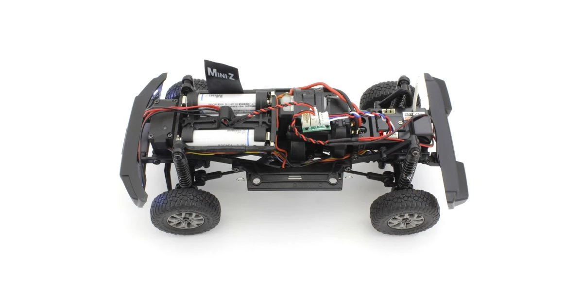 Kyosho Mini-Z 4X4 MX-01 Suzuki Jimny Sierra Black Pearl (w/KT531P) With LED 6 Kyosho Mini-Z 4X4 MX-01 Suzuki Jimny Sierra Black Pearl (w/KT531P) With LED - Image 6