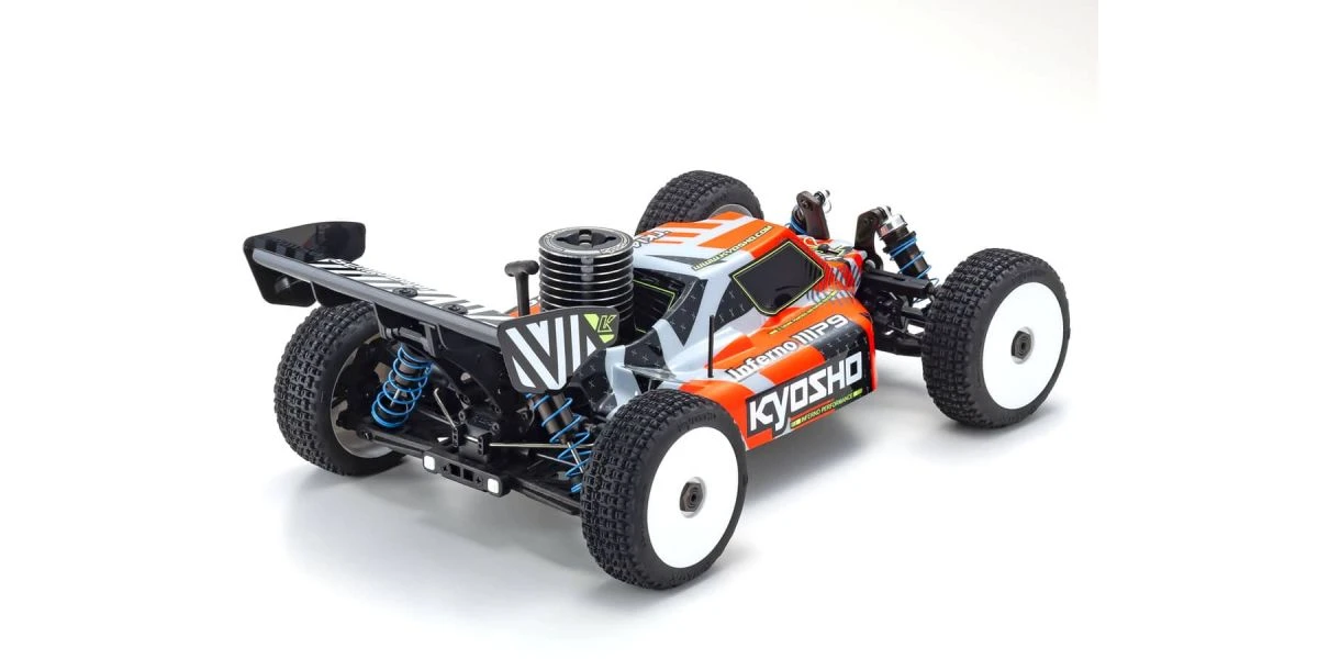Kyosho Inferno MP9 TKI4 V2 1:8 RC Nitro Readyset W/KE21SP Engine 3 Kyosho Inferno MP9 TKI4 V2 1:8 RC Nitro Readyset W/KE21SP Engine - Image 3