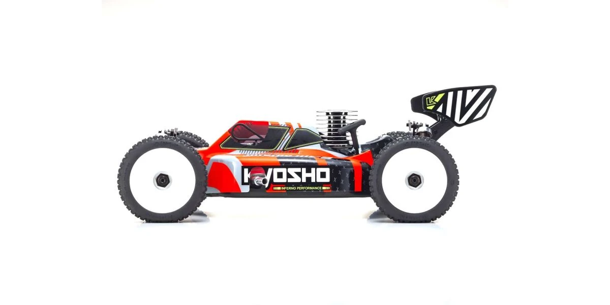 Kyosho Inferno MP9 TKI4 V2 1:8 RC Nitro Readyset W/KE21SP Engine 6 Kyosho Inferno MP9 TKI4 V2 1:8 RC Nitro Readyset W/KE21SP Engine - Image 6