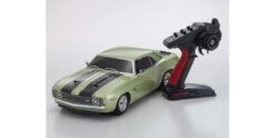 Front Page 19 Kyosho Fazer MK2 Chevy Camaro Z28 1969 Frost Green 1:10 Readyset